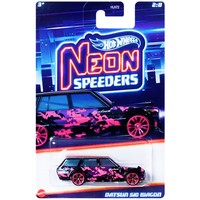 Тематическая машинка Hot Wheels Neon Speeders Datsun 510 Wagon HLH72-12