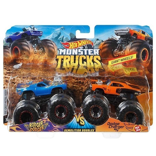 Набор Hot Wheels Monster Trucks 2 автомобиля FYJ64-7