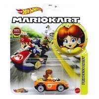 Машинка из видеоигры Hot Wheels Mario Kart Princess Daisy GBG25-GRN14