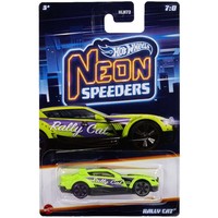 Фото Тематическая машинка Hot Wheels Neon Speeders Rally Cat HLH72-7