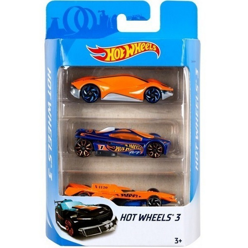 Подарочный набор из 3х автомобилей Hot Wheels в ассортименте K5904 video