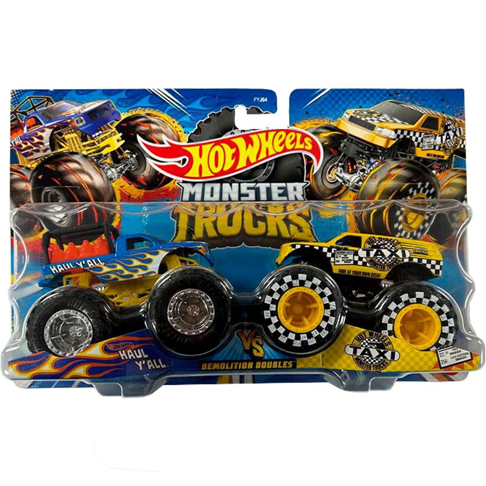 Набор Hot Wheels Monster Trucks 2 автомобиля FYJ64-36