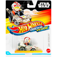 Тематическая машинка Hot Wheels Racer Verse Luke Skywalker HKB86-1