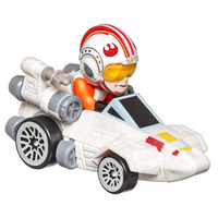 Тематическая машинка Hot Wheels Racer Verse Luke Skywalker HKB86-1