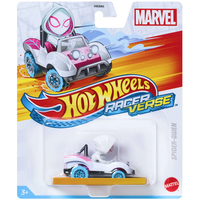 Тематическая машинка Hot Wheels Racer Verse Spider-Gwen HKB86-6
