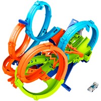 Фото Трек Hot Wheels City Безумные виражи и петли HXR70