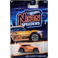Фото Тематическая машинка Hot Wheels Neon Speeders Mini Cooper S HLH72-JBY96