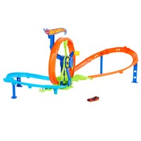 Фото Игровой набор Hot Wheels Stunt tracks Гонки на виражах JBX65