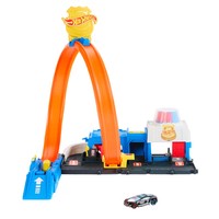 Фото Трек Hot Wheels City Суперполицейский участок JBM71