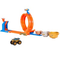 Фото Игровой набор Hot Wheels Monster Trucks Петли и трюки JBX64