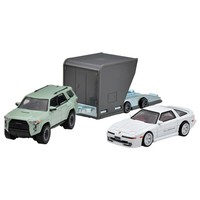 Игровой набор Hot Wheels Premium Car Culture Team Transport '18 TOYOTA 4RUNNER + '89 TOYOTA SUPRA FLF56-HRV37