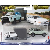 Игровой набор Hot Wheels Premium Car Culture Team Transport '18 TOYOTA 4RUNNER + '89 TOYOTA SUPRA FLF56-HRV37