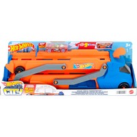 Фото Грузовик Hot Wheels Молниеносный автотранспортер HYT83