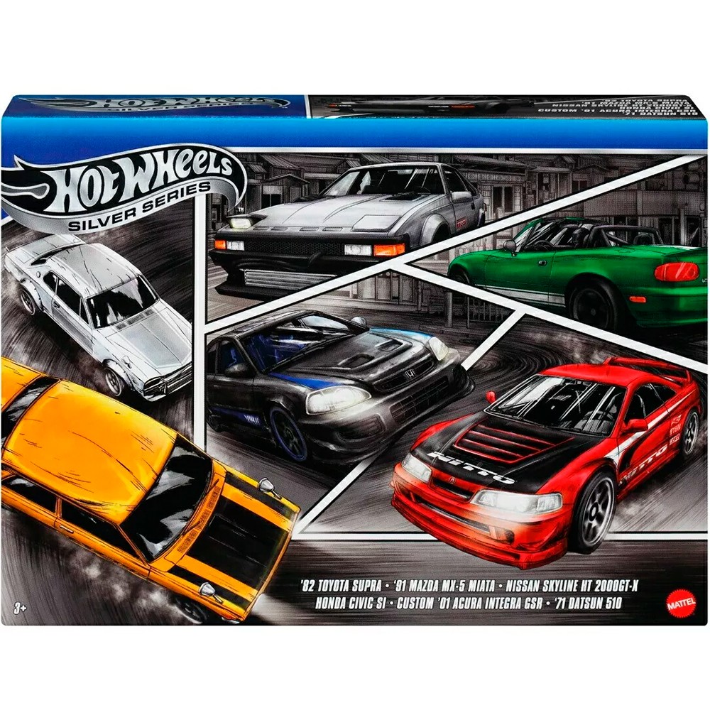 Набор автомоделей Hot Wheels Street of Japan Multipack JBY77
