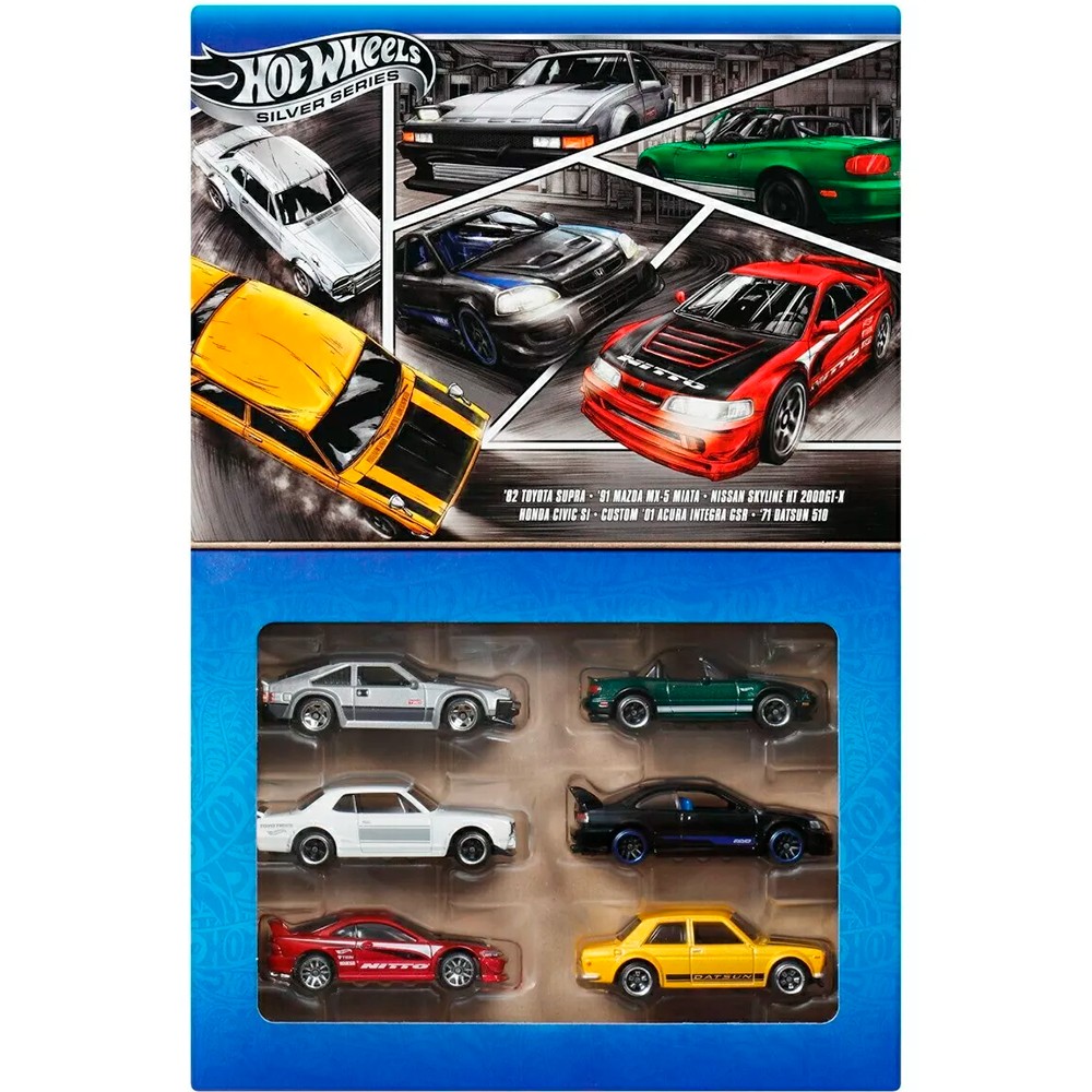 Набор автомоделей Hot Wheels Street of Japan Multipack JBY77