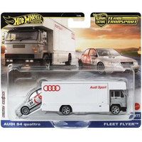 Фото Игровой набор Hot Wheels Premium Car Culture 2025 Team Transport JBM30 Audi S4 Quattro + Fleet Flyer FLF56-JBM30