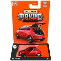 Фото Автомобиль Matchbox Moving Parts 2021 Fiat 500 E FWD28-JBW93