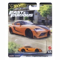 Тематическая машинка Hot Wheels Fast and Furious 2021 Toyota GR Supra HNW46-JBM00